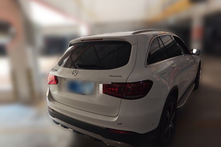 Used Mercedes-Benz GLC Coupe 2020 GLC 300 4MATIC Coupe SUV Rear Right 45 Deg