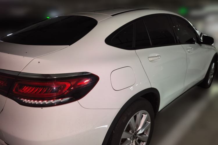 Used Mercedes-Benz GLC Coupe 2020 GLC 260 4MATIC Coupe SUV Rear Right 45 Deg