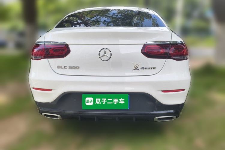 Used Mercedes-Benz GLC Coupe 2020 GLC 300 4MATIC AMG Line Coupe SUV Rear