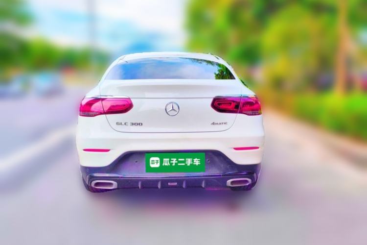 Used Mercedes-Benz GLC Coupe 2020 GLC 300 4MATIC Coupe SUV Rear