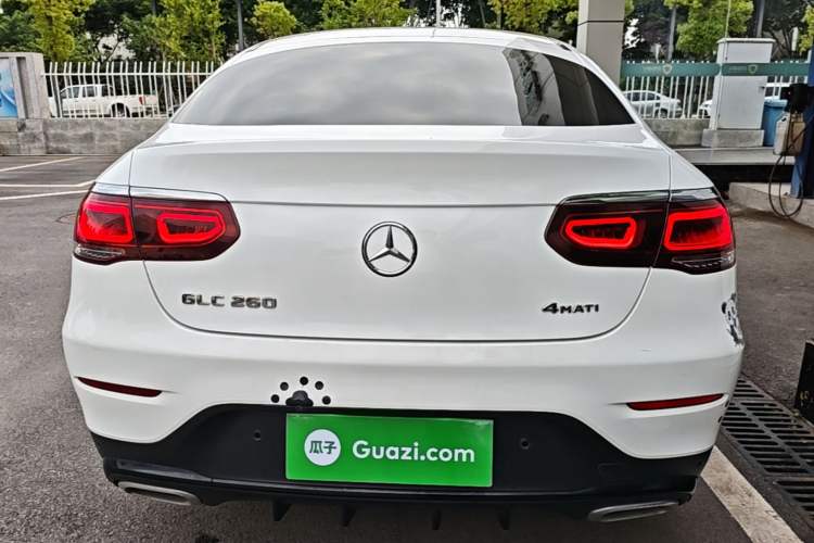 Used Mercedes-Benz GLC Coupe 2020 GLC 260 4MATIC Coupe SUV Rear