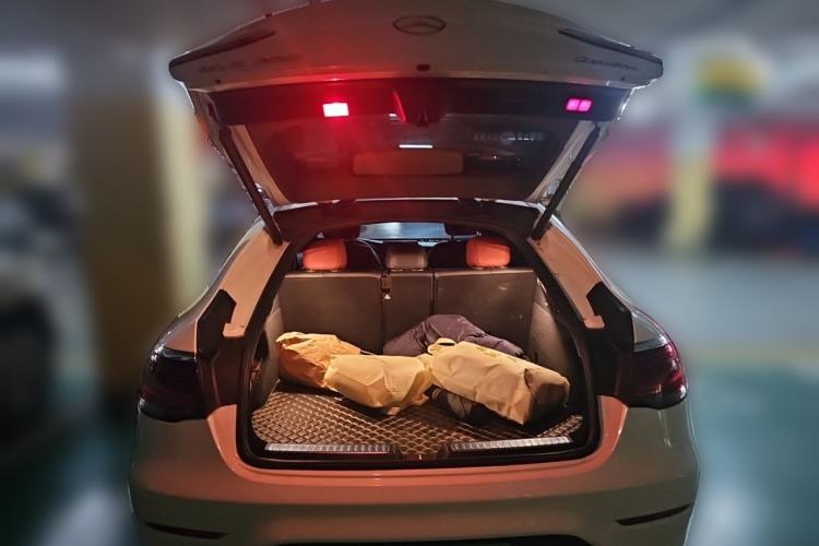 Used Mercedes-Benz GLC Coupe 2020 GLC 300 4MATIC Coupe SUV Trunk