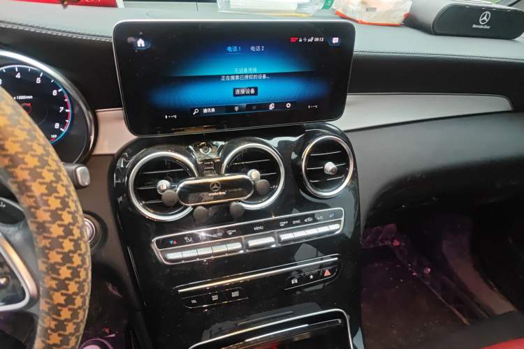Used Mercedes-Benz GLC Coupe 2021 GLC 260 4MATIC Coupe SUV Audio And AC Panel