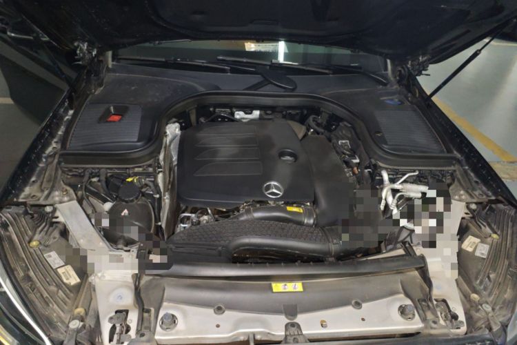 Used Mercedes-Benz GLC Coupe 2021 GLC 300 4MATIC Coupe SUV Engine Bay
