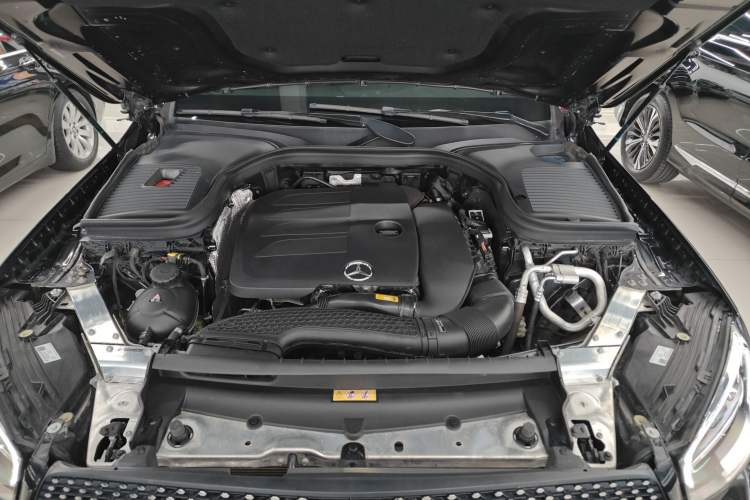 Used Mercedes-Benz GLC Coupe 2021 GLC 300 4MATIC Coupe SUV Engine Bay