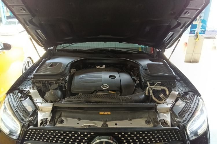 Used Mercedes-Benz GLC Coupe 2021 GLC 260 4MATIC Coupe SUV Engine Bay
