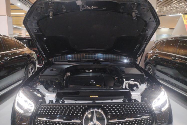 Used Mercedes-Benz GLC Coupe 2021 GLC 300 4MATIC Coupe SUV Engine Bay