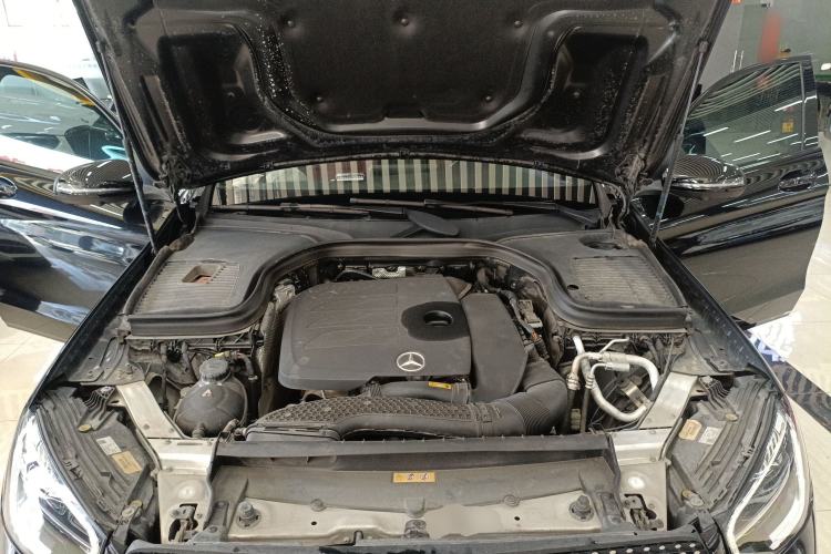 Used Mercedes-Benz GLC Coupe 2021 GLC 260 4MATIC Coupe SUV Engine Bay
