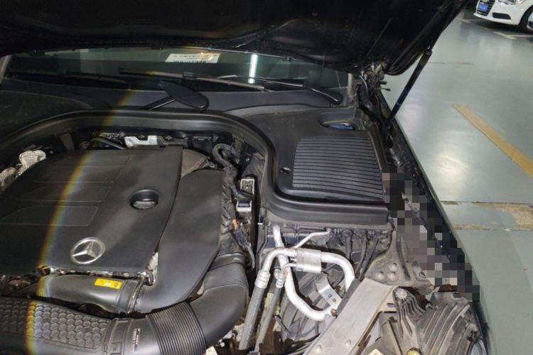 Used Mercedes-Benz GLC Coupe 2021 GLC 300 4MATIC Coupe SUV Engine Bay Left