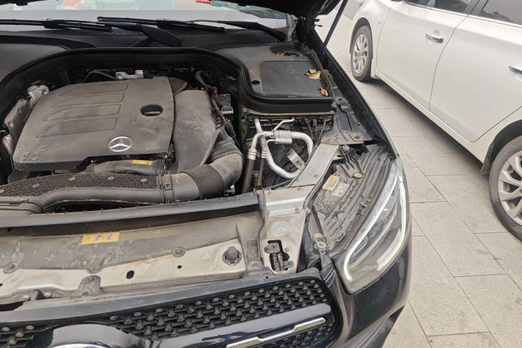 Used Mercedes-Benz GLC Coupe 2021 GLC 260 4MATIC Coupe SUV Engine Bay Left
