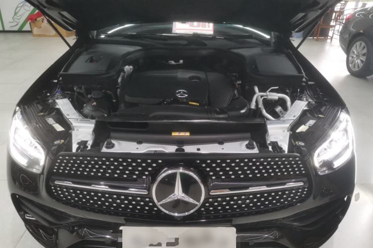 Used Mercedes-Benz GLC Coupe 2021 GLC 260 4MATIC Coupe SUV Engine Bay
