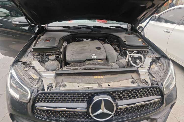 Used Mercedes-Benz GLC Coupe 2021 GLC 260 4MATIC Coupe SUV Engine Bay