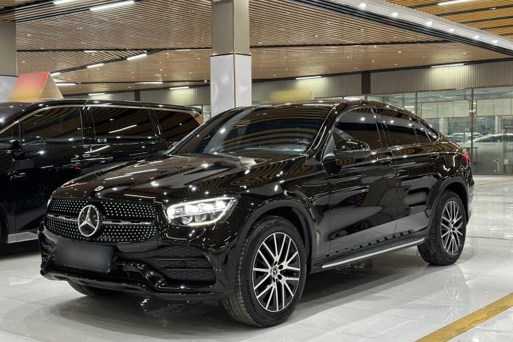 Used Mercedes-Benz GLC Coupe 2021 GLC 300 4MATIC Coupe SUV Exterior 1