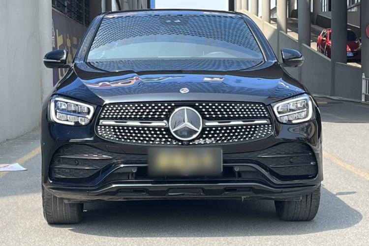 Used Mercedes-Benz GLC Coupe 2021 GLC 300 4MATIC Coupe SUV Exterior 1