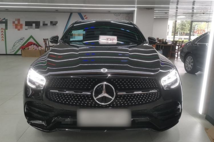Used Mercedes-Benz GLC Coupe 2021 GLC 260 4MATIC Coupe SUV Exterior 1