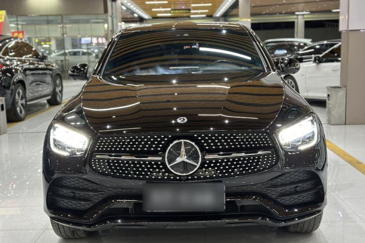 Used Mercedes-Benz GLC Coupe 2021 GLC 300 4MATIC Coupe SUV Exterior 2