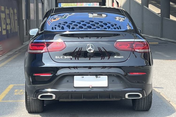 Used Mercedes-Benz GLC Coupe 2021 GLC 300 4MATIC Coupe SUV Exterior 3