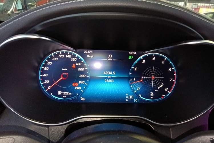 Used Mercedes-Benz GLC Coupe 2021 GLC 260 4MATIC Coupe SUV Instrument Cluster