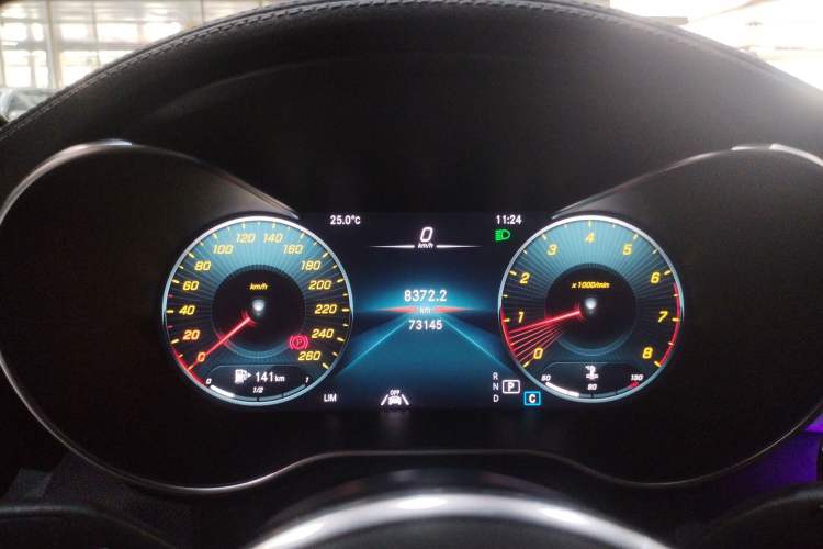 Used Mercedes-Benz GLC Coupe 2021 GLC 300 4MATIC Coupe SUV Instrument Cluster