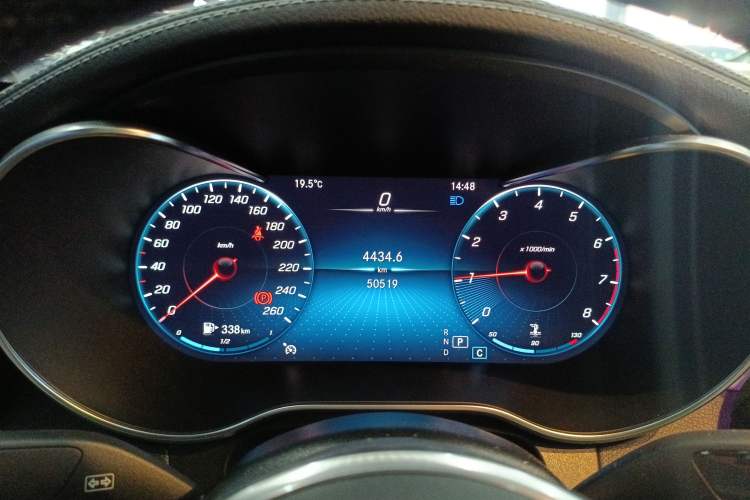 Used Mercedes-Benz GLC Coupe 2021 GLC 260 4MATIC Coupe SUV Instrument Cluster