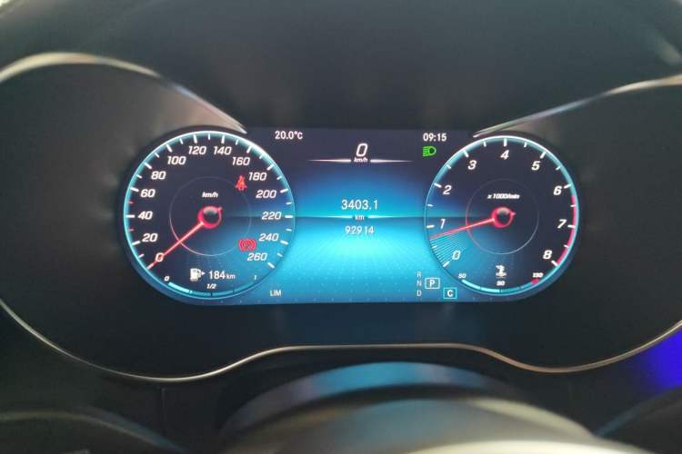 Used Mercedes-Benz GLC Coupe 2021 GLC 260 4MATIC Coupe SUV Instrument Cluster
