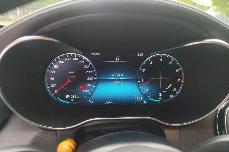 Used Mercedes-Benz GLC Coupe 2021 GLC 300 4MATIC Coupe SUV Instrument Cluster
