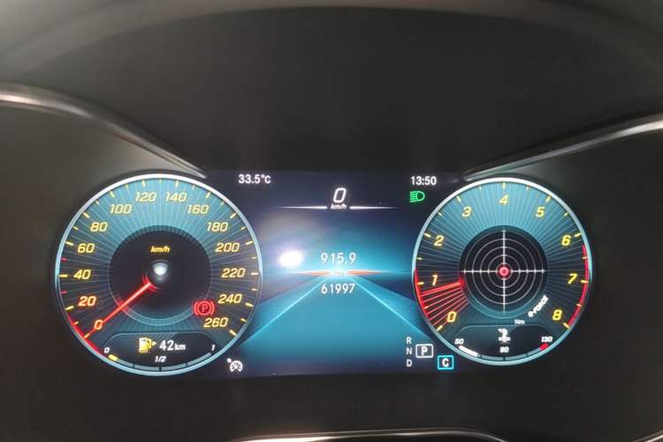 Used Mercedes-Benz GLC Coupe 2021 GLC 260 4MATIC Coupe SUV Instrument Cluster