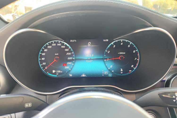 Used Mercedes-Benz GLC Coupe 2021 GLC 300 4MATIC Coupe SUV Instrument Cluster