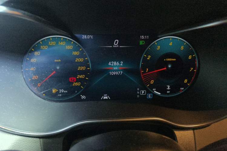 Used Mercedes-Benz GLC Coupe 2021 GLC 300 4MATIC Coupe SUV Instrument Cluster