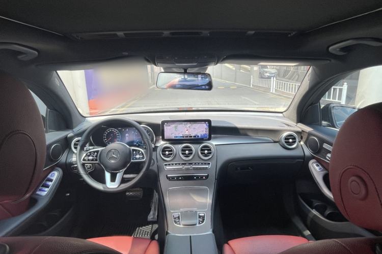 Used Mercedes-Benz GLC Coupe 2021 GLC 300 4MATIC Coupe SUV Interior 1