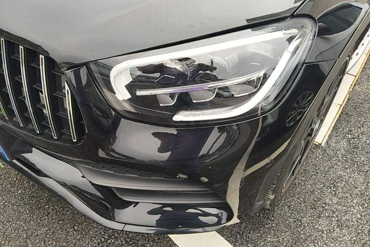 Used Mercedes-Benz GLC Coupe 2021 GLC 260 4MATIC Coupe SUV Left Front Headlight