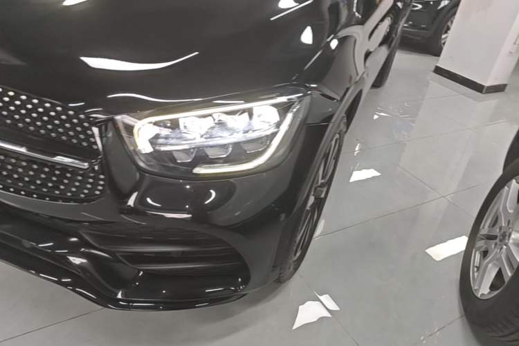 Used Mercedes-Benz GLC Coupe 2021 GLC 260 4MATIC Coupe SUV Left Front Headlight
