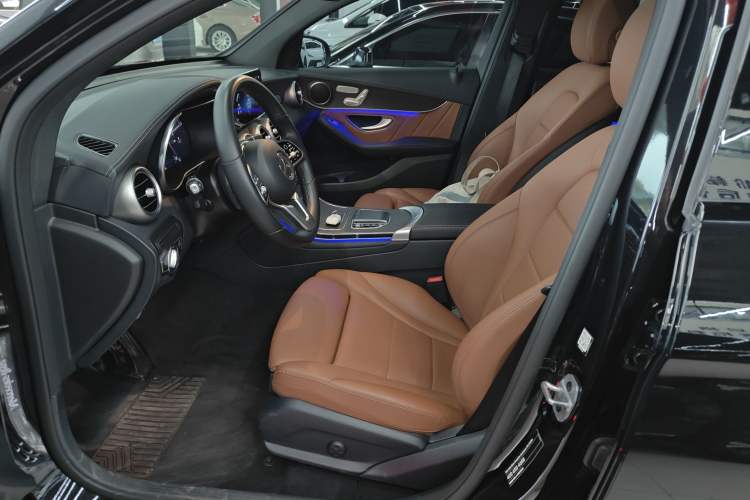 Used Mercedes-Benz GLC Coupe 2021 GLC 300 4MATIC Coupe SUV Left Front Seat