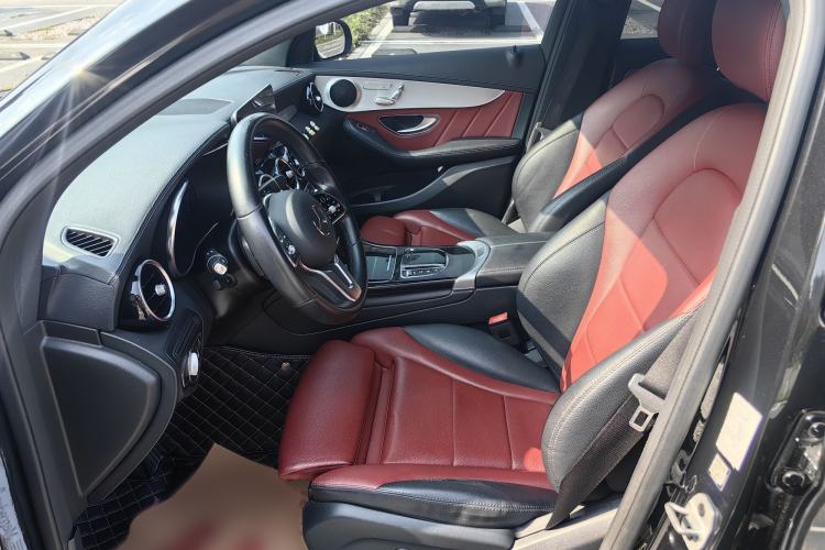 Used Mercedes-Benz GLC Coupe 2021 GLC 260 4MATIC Coupe SUV Left Front Seat