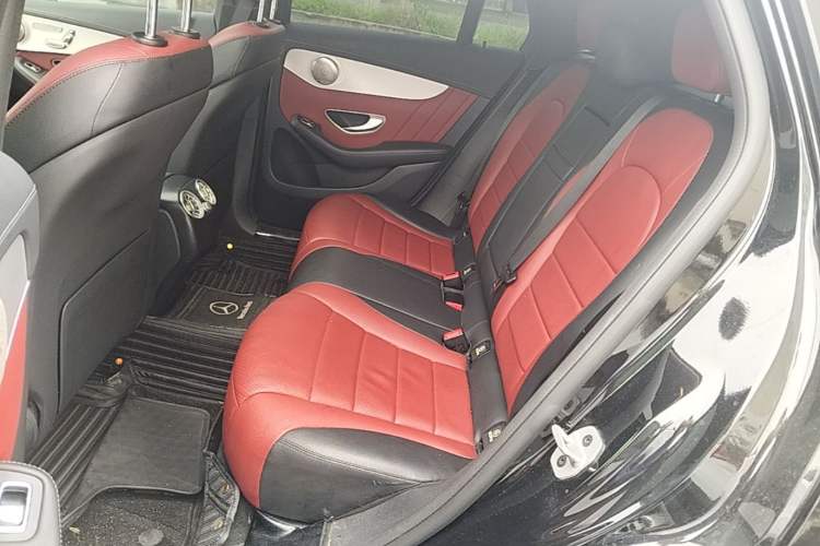 Used Mercedes-Benz GLC Coupe 2021 GLC 260 4MATIC Coupe SUV Left Rear Seat