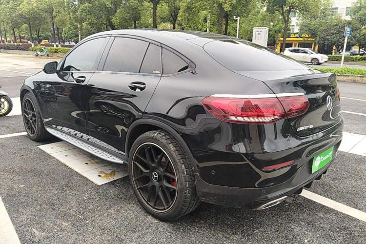 Used Mercedes-Benz GLC Coupe 2021 GLC 260 4MATIC Coupe SUV Rear Left 45 Deg