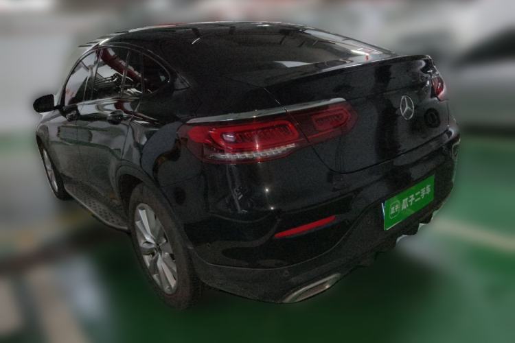 Used Mercedes-Benz GLC Coupe 2021 GLC 260 4MATIC Coupe SUV Rear Left 45 Deg