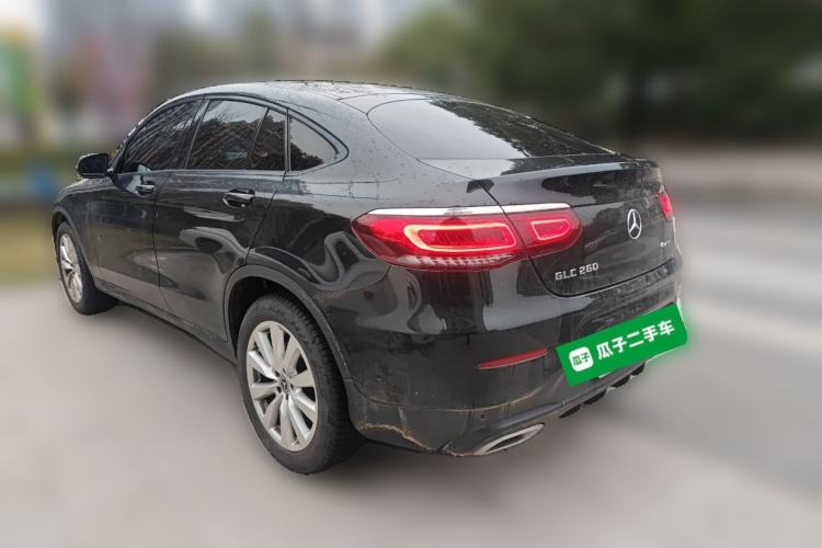 Used Mercedes-Benz GLC Coupe 2021 GLC 260 4MATIC Coupe SUV Rear Left 45 Deg