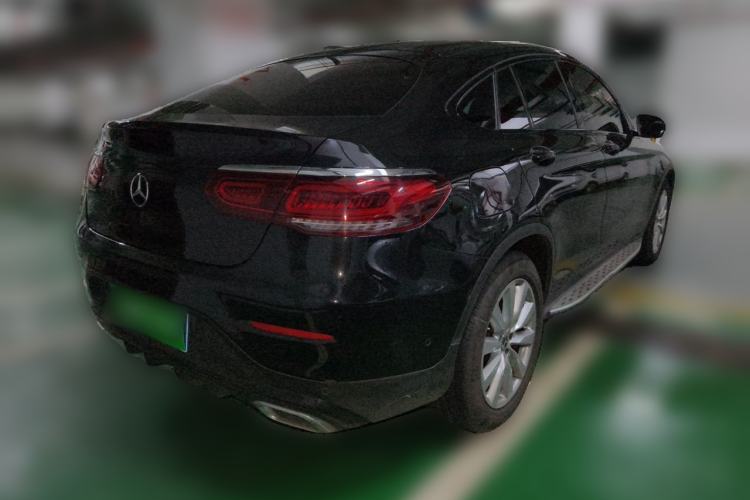 Used Mercedes-Benz GLC Coupe 2021 GLC 260 4MATIC Coupe SUV Rear Right 45 Deg