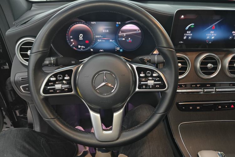 Used Mercedes-Benz GLC Coupe 2021 GLC 300 4MATIC Coupe SUV Steering Wheel