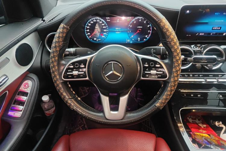 Used Mercedes-Benz GLC Coupe 2021 GLC 260 4MATIC Coupe SUV Steering Wheel