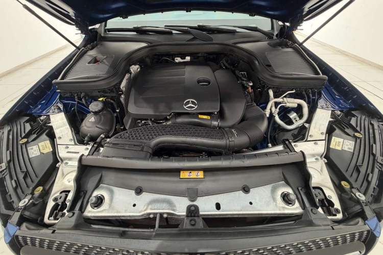 Used Mercedes-Benz GLC Coupe 2021 GLC 260 4MATIC Coupe SUV Engine Bay
