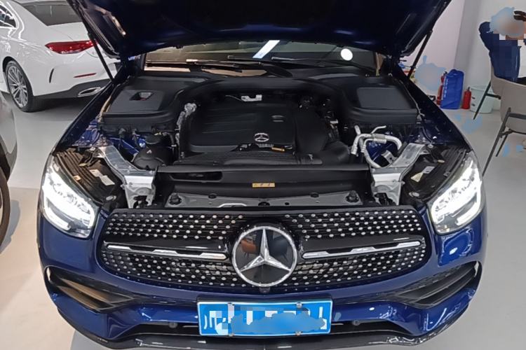 Used Mercedes-Benz GLC Coupe 2021 GLC 300 4MATIC Coupe SUV Engine Bay