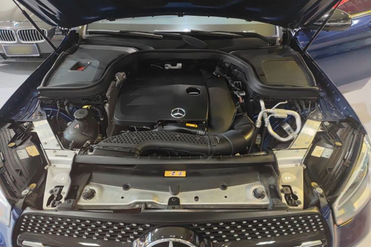 Used Mercedes-Benz GLC Coupe 2021 GLC 260 4MATIC Coupe SUV Engine Bay