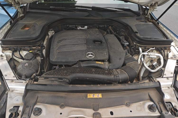 Used Mercedes-Benz GLC Coupe 2021 GLC 300 4MATIC Coupe SUV Engine Bay