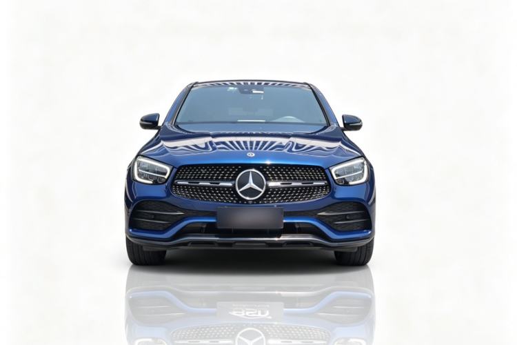 Used Mercedes-Benz GLC Coupe 2021 GLC 300 4MATIC Coupe SUV Exterior 1