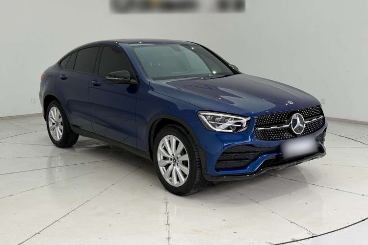 Used Mercedes-Benz GLC Coupe 2021 GLC 260 4MATIC Coupe SUV Exterior 3