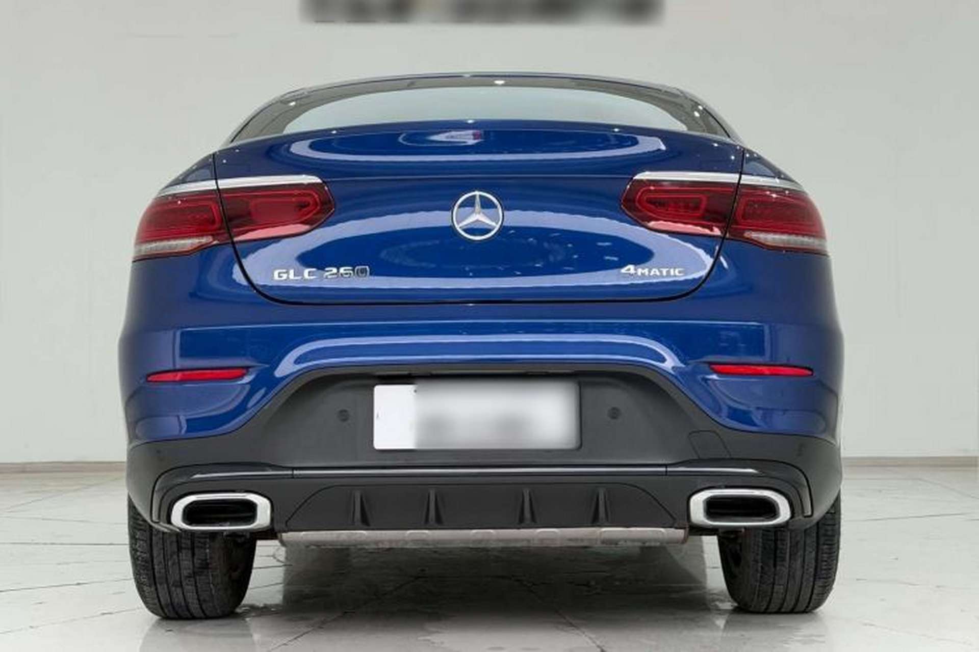 Used Mercedes-Benz GLC Coupe 2021 GLC 260 4MATIC Coupe SUV Exterior 4