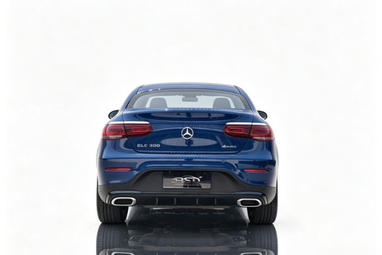 Used Mercedes-Benz GLC Coupe 2021 GLC 300 4MATIC Coupe SUV Exterior 4