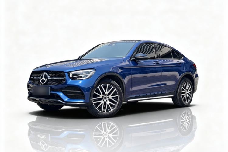 Used Mercedes-Benz GLC Coupe 2021 GLC 300 4MATIC Coupe SUV Exterior 5